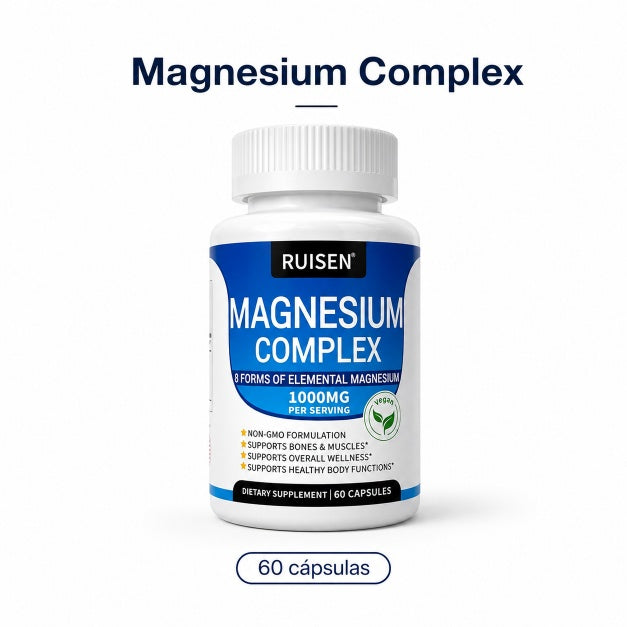 Magnesio Complex 8 En 1 // 60 Caps.