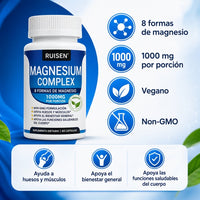 Magnesio Complex 8 En 1 // 60 Caps.